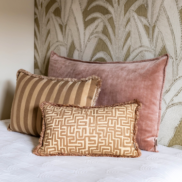 Kotabo Dekokissenset Sanne – 3er-Set Kissen – „Pink & Beige“