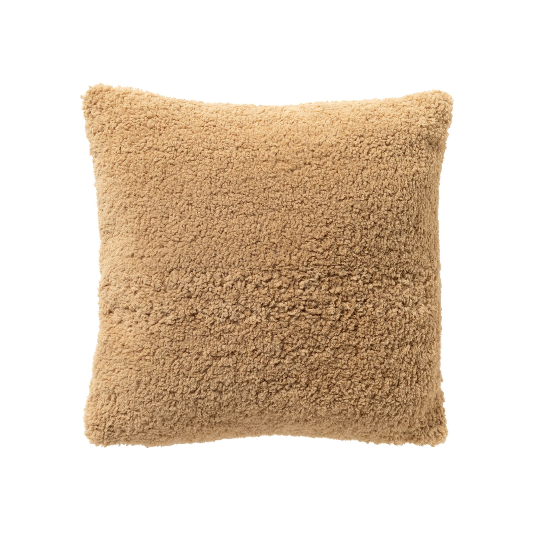 Sierkussen Cara beige - 45 x 45 cm