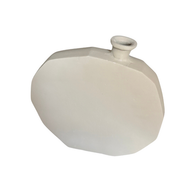 Round vase taupe - 32 x 5 x 31 cm