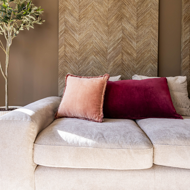 Kotabo Nora decorative cushion set – Set of 2 cushions – Mauve & Pink