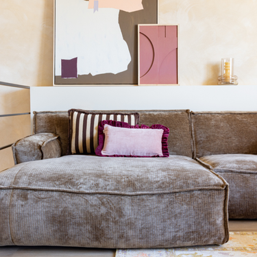 Set di cuscini decorativi Kotabo Mirza – Set da 2 cuscini – Chocolate Chic, Pretty in Pink & Magical Mauve