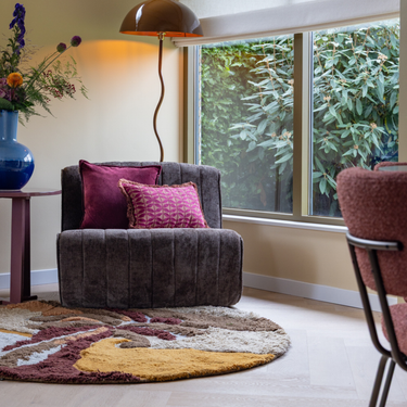 Kotabo Sierkussenset Bodée – Set van 2 kussens – Magical Mauve & Blushed berry