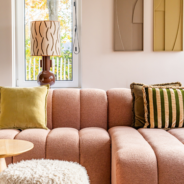 Kotabo sierkussenset Jasmin – Set van 3 kussens – Perfect Pistache & Olive Oasis