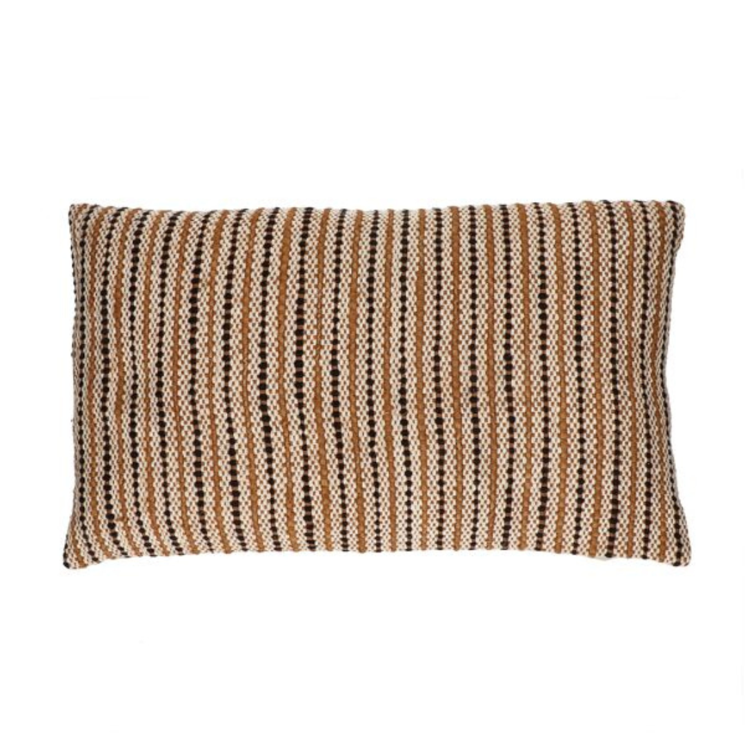 Decorative cushion Tikao beige/brown/black - 30 x 50cm