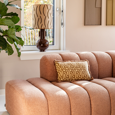 Kotabo sierkussenset Nola – Set van 3 kussens – Magical Mauve, Pretty in Pink & Bold Beige