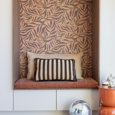 Set di cuscini decorativi Kotabo Abely – Set da 2 cuscini – Butter Beige & Chocolate Chic