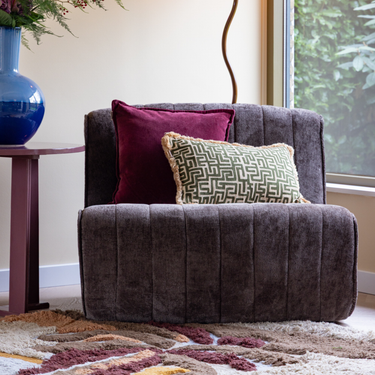 Kotabo Sierkussenset Fenna – Set van 2 kussens – Magical Mauve & Olive Oasis