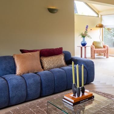 Kotabo Sierkussenset Lara – Set van 3 kussens – Mauve, Caramel & Beige