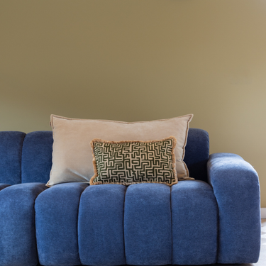 VORBESTELLUNG: Kotabo Dekokissen-Set Millie – 2 Kissen – Olivgrün &amp; Butterbeige