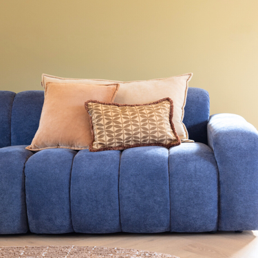 Kotabo sierkussenset Eva – Set van 3 kussens – Butter Beige, Caramel Crunch & Bold Beige