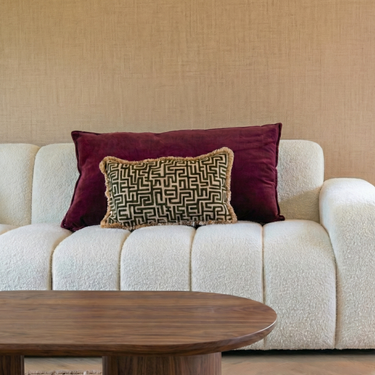 Kotabo sierkussenset Livy – Set van 2 kussens – Magical Mauve & Olive Oasis